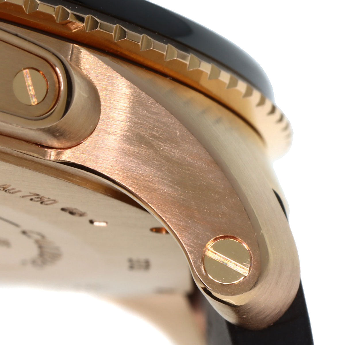 CARTIER Calibur-de-Cartier diver Watches W7100052 K18 Pink Gold/Rubber mens