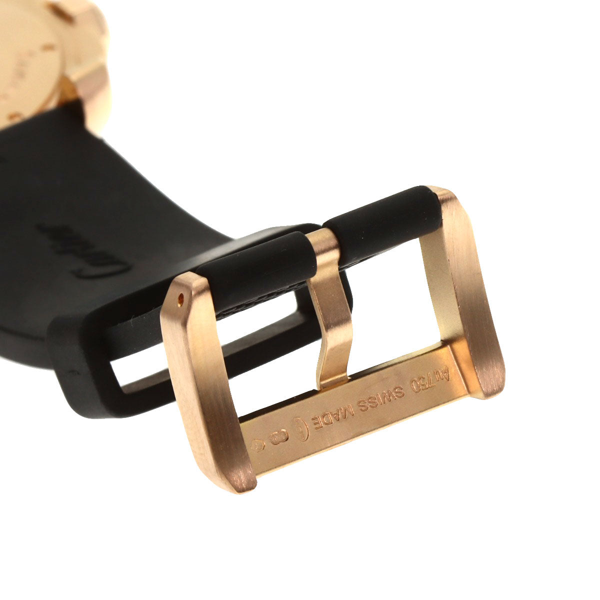 CARTIER Calibur-de-Cartier diver Watches W7100052 K18 Pink Gold/Rubber mens