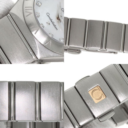 OMEGA Constellation Blush 12P Diamond Watches 123.10.24.60.55.001 Stainless Steel/Stainless Steel Ladies