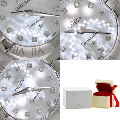 OMEGA Constellation Blush 12P Diamond Watches 123.10.24.60.55.001 Stainless Steel/Stainless Steel Ladies