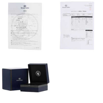 SEIKO Grand Seiko Round Face Watches SBGV231 9F82-0AF0 Titanium/Titanium mens