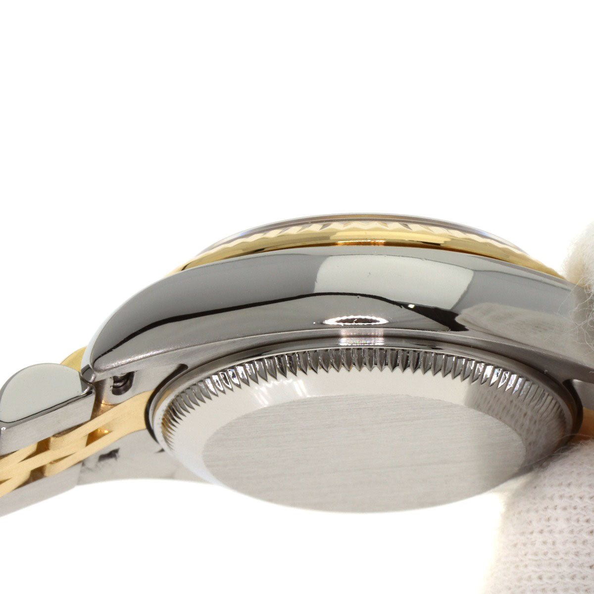 ROLEX DATEJUST 10P Diamond Watches 179173G Stainless Steel/SSxK18YG Ladies