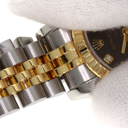ROLEX DATEJUST 10P Diamond Watches 179173G Stainless Steel/SSxK18YG Ladies