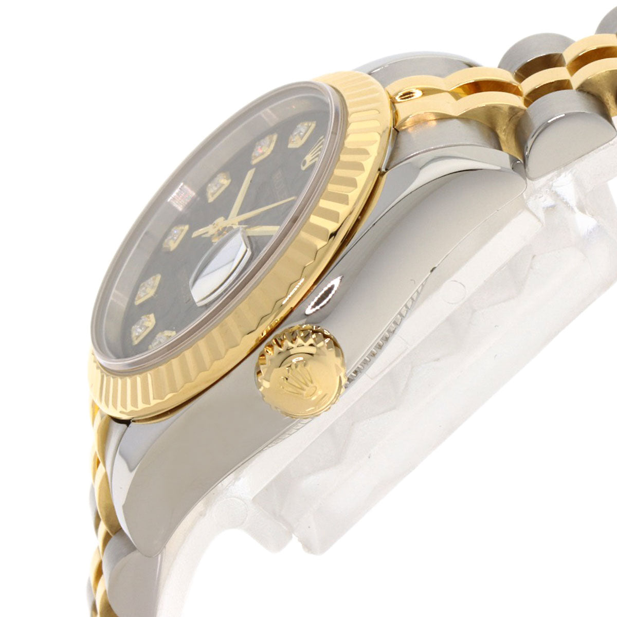 ROLEX DATEJUST 10P Diamond Watches 179173G Stainless Steel/SSxK18YG Ladies