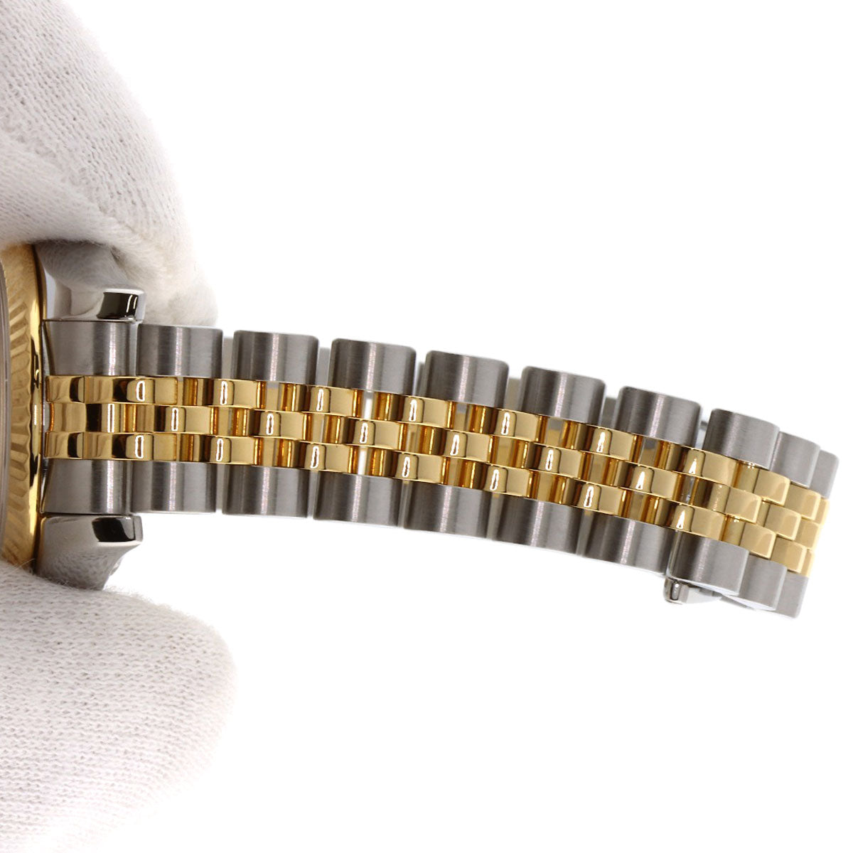 ROLEX DATEJUST 10P Diamond Watches 179173G Stainless Steel/SSxK18YG Ladies