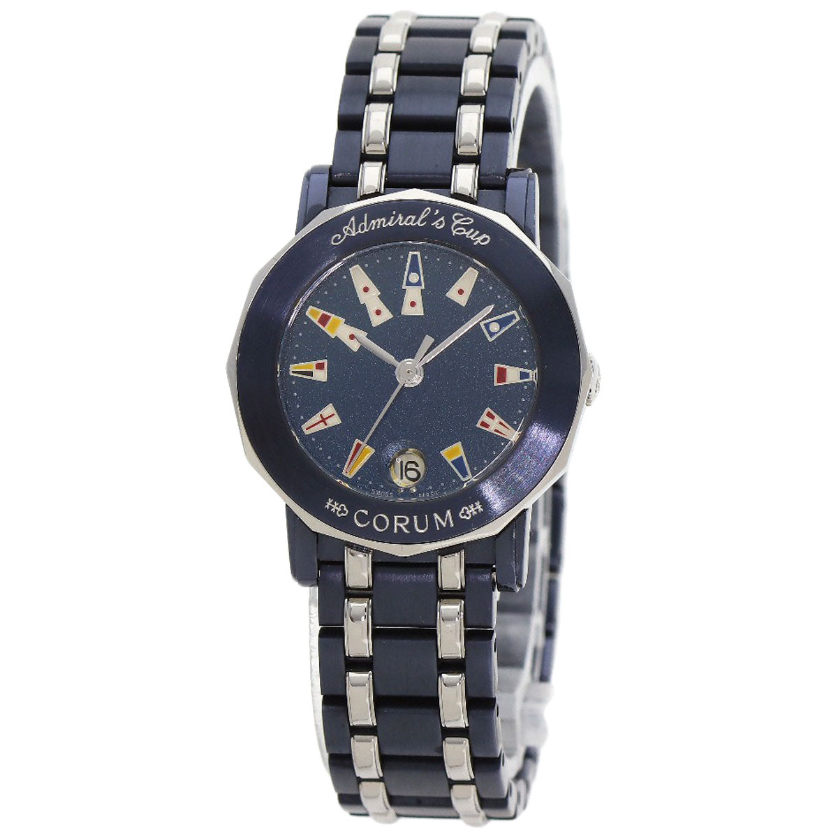 CORUM Admirals cup Watches 39.130.30.V585 Stainless Steel/Stainless Steel Ladies