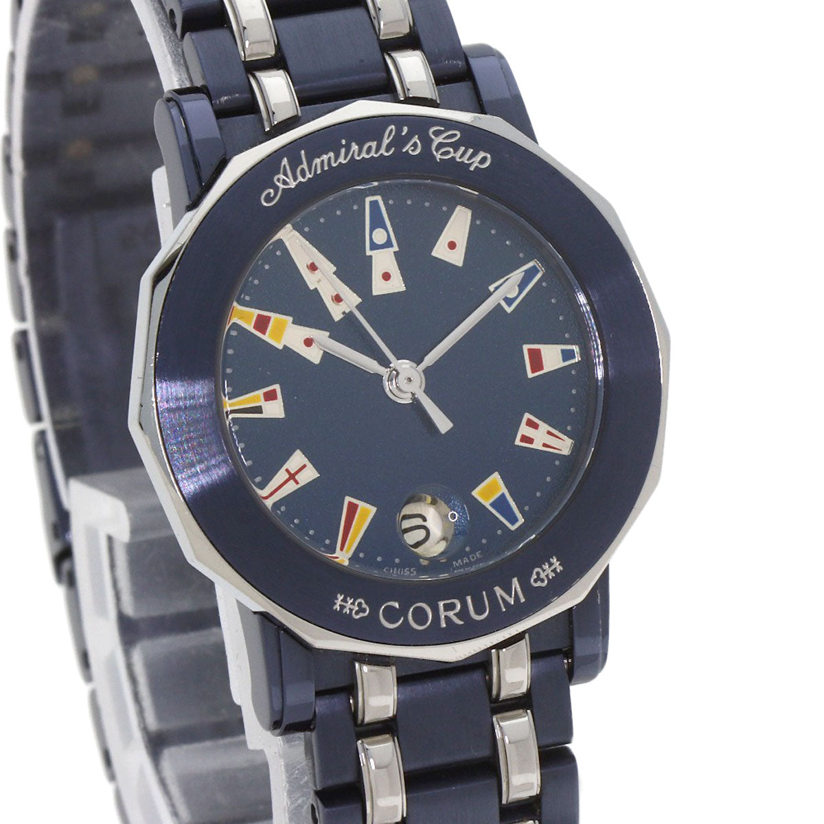 CORUM Admirals cup Watches 39.130.30.V585 Stainless Steel/Stainless Steel Ladies