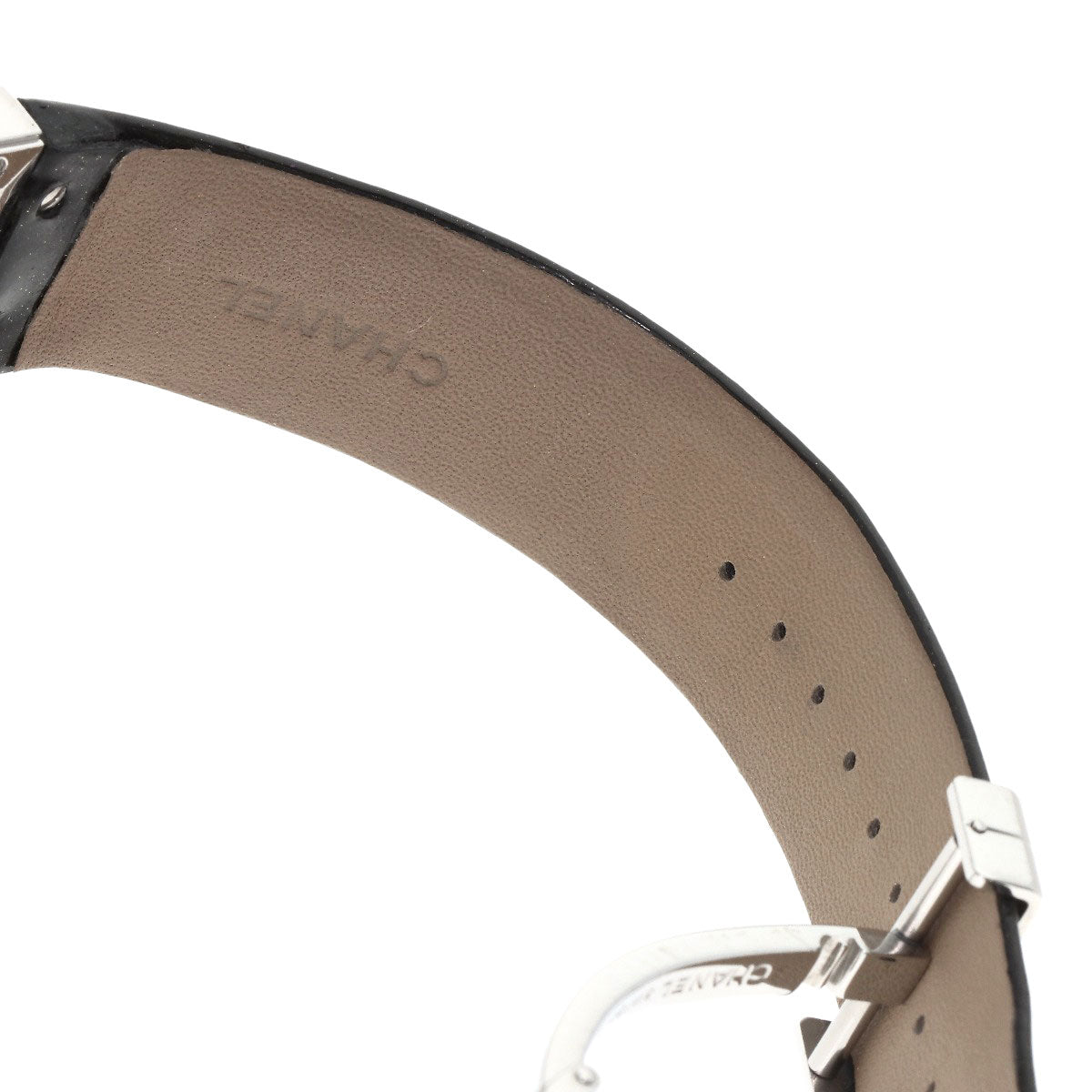 CHANEL Matelasse Watches H0116 Stainless Steel/Leather Ladies