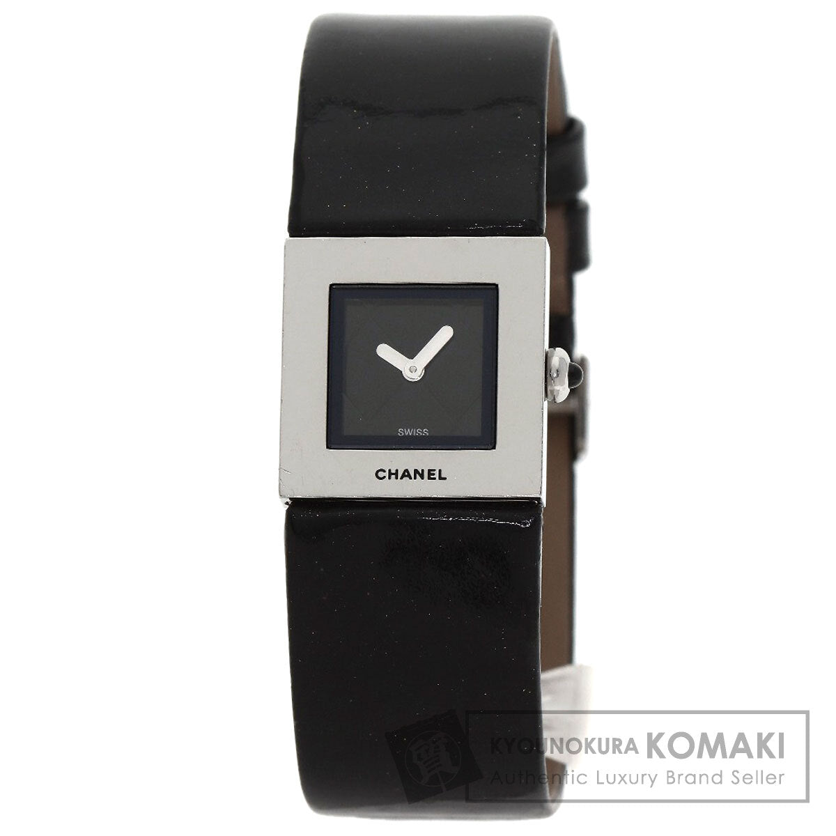 CHANEL Matelasse Watches H0116 Stainless Steel/Leather Ladies