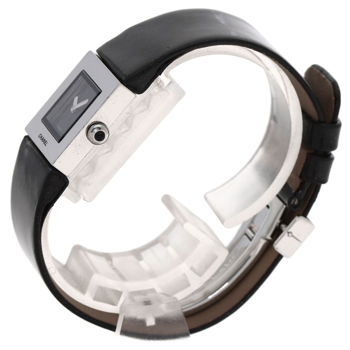 CHANEL Matelasse Watches H0116 Stainless Steel/Leather Ladies