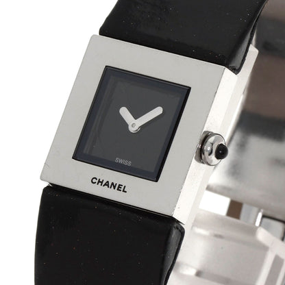 CHANEL Matelasse Watches H0116 Stainless Steel/Leather Ladies