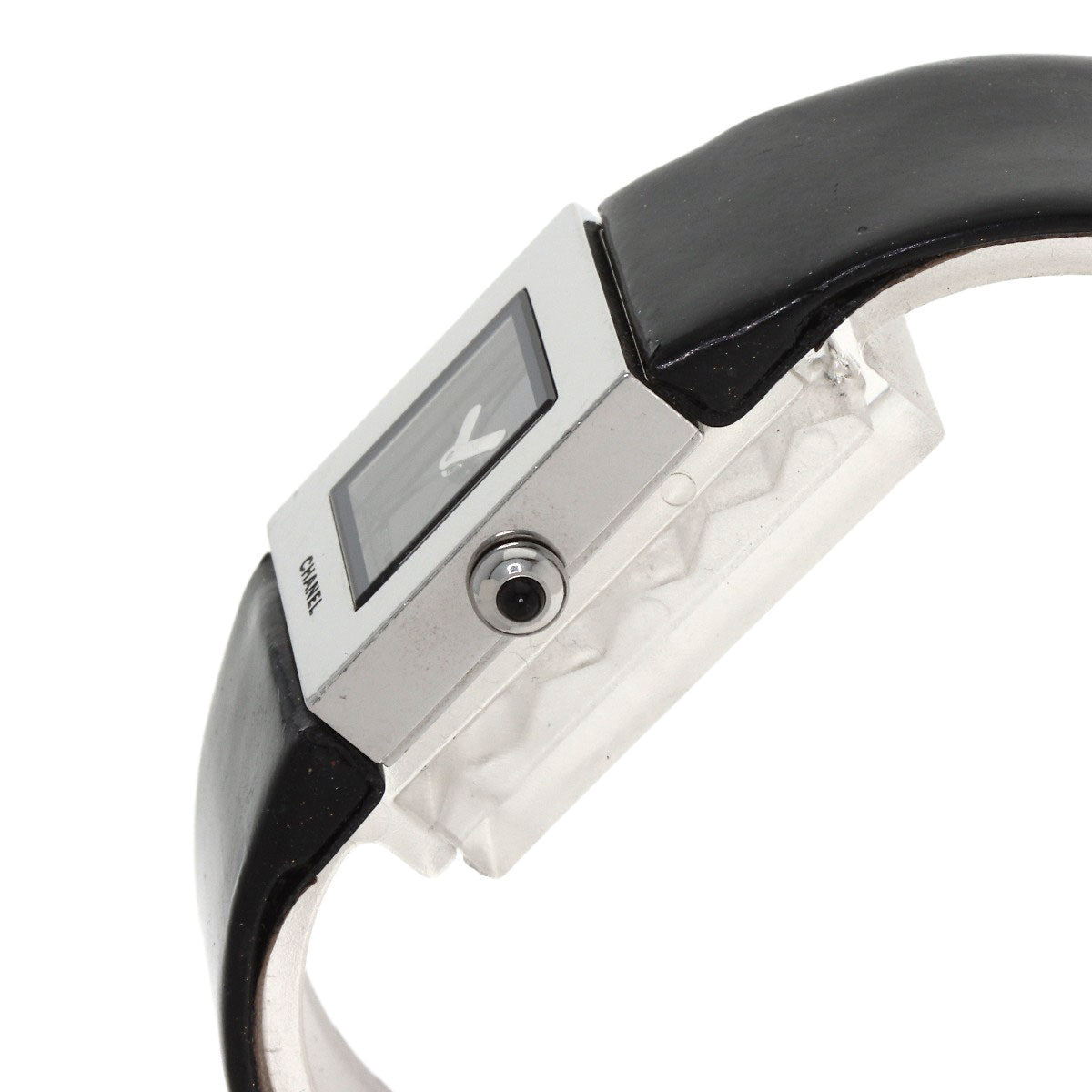 CHANEL Matelasse Watches H0116 Stainless Steel/Leather Ladies