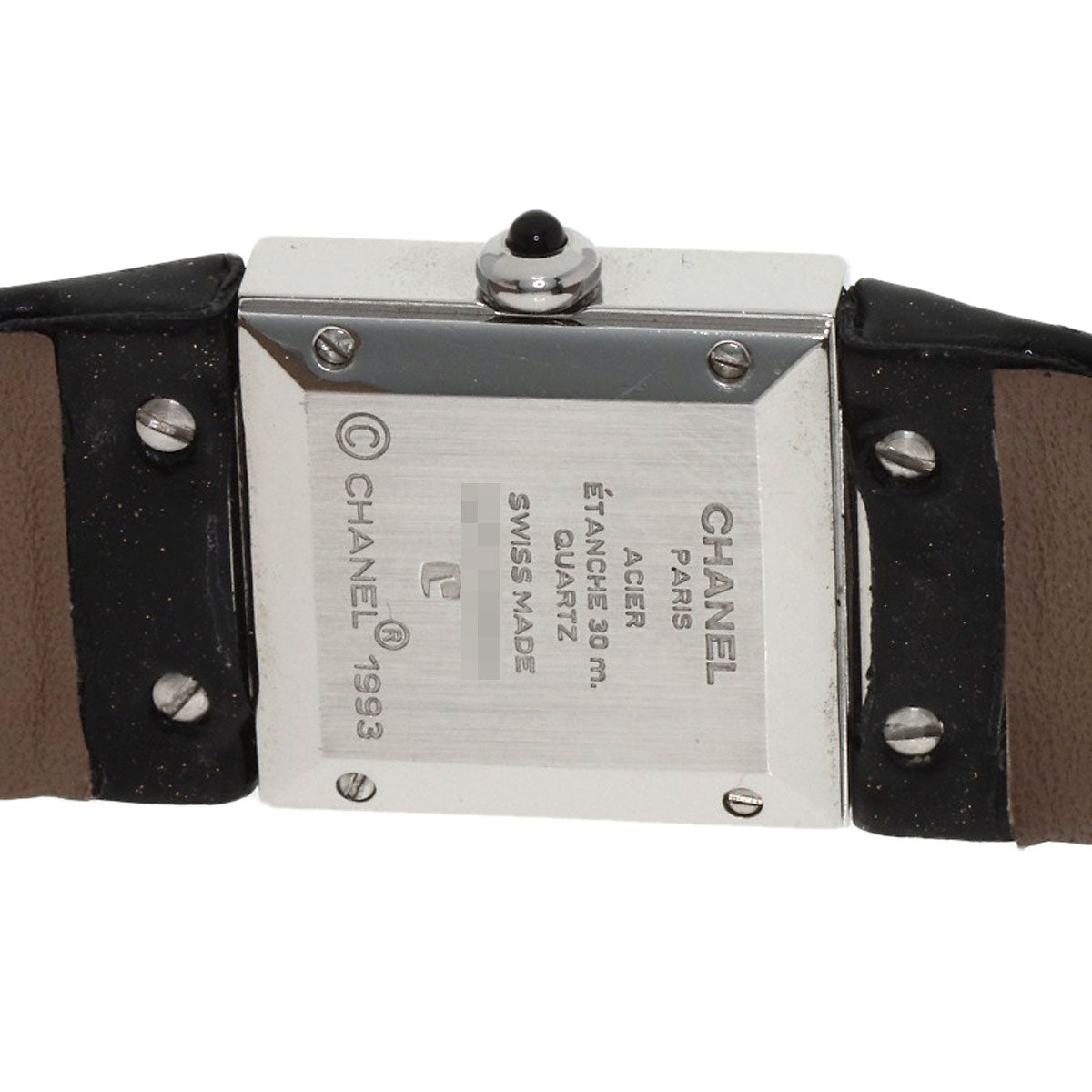 CHANEL Matelasse Watches H0116 Stainless Steel/Leather Ladies