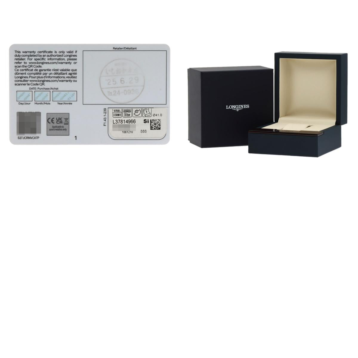 LONGINES Hydro Conquest Watches L3.781.4 Stainless Steel/Stainless Steel mens