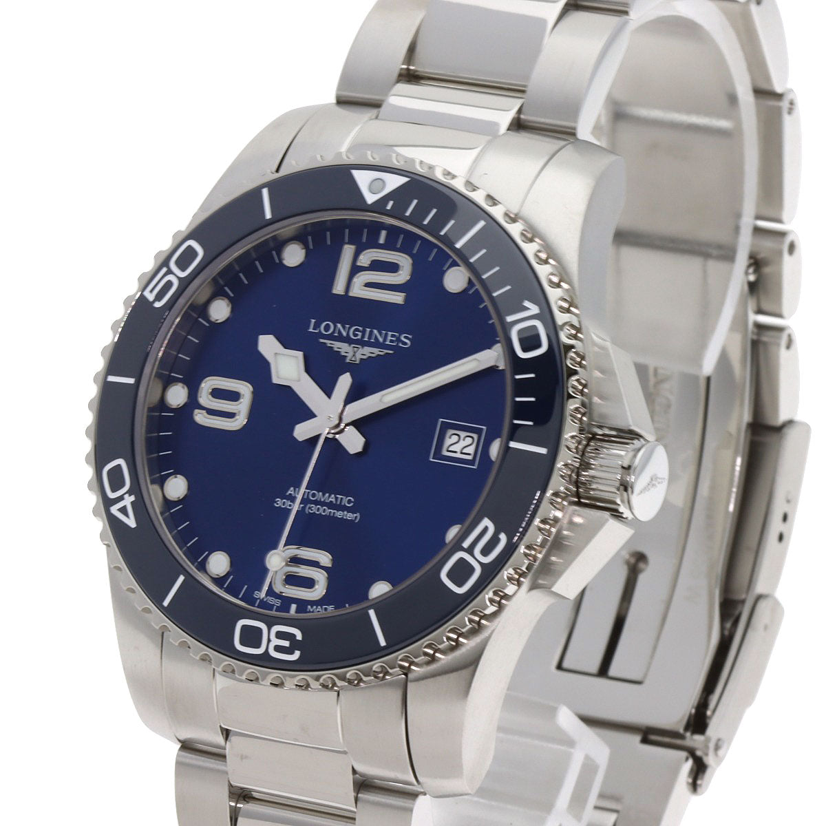 LONGINES Hydro Conquest Watches L3.781.4 Stainless Steel/Stainless Steel mens