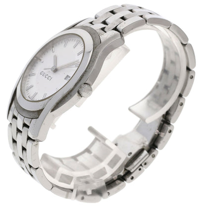 GUCCI Round face Watches 5500XL Stainless Steel/Stainless Steel mens