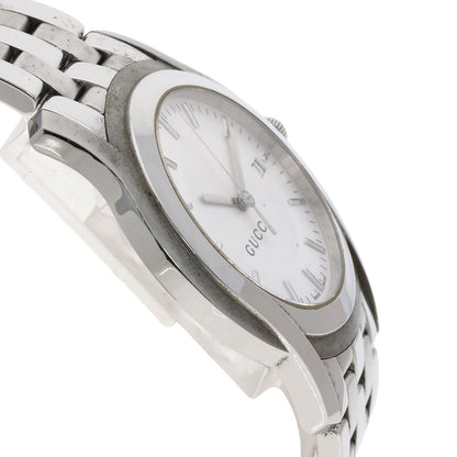 GUCCI Round face Watches 5500XL Stainless Steel/Stainless Steel mens