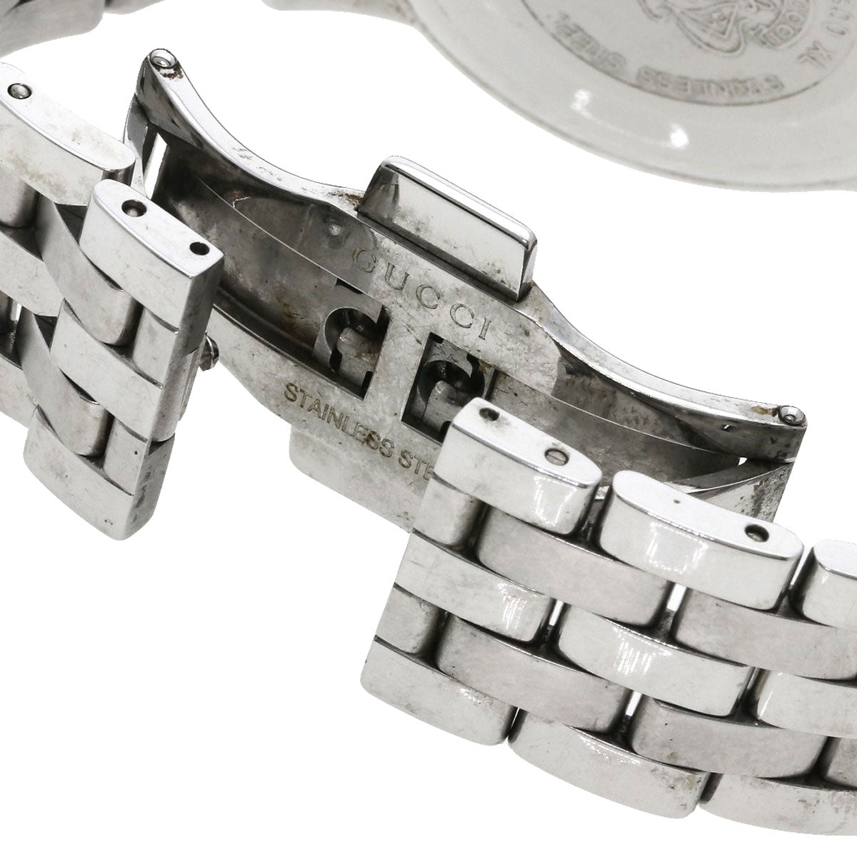 GUCCI Round face Watches 5500XL Stainless Steel/Stainless Steel mens