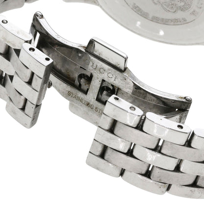 GUCCI Round face Watches 5500XL Stainless Steel/Stainless Steel mens