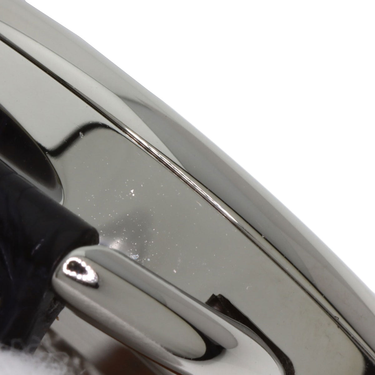 HERMES Arceau Watches AR4.810 Stainless Steel/Leather mens