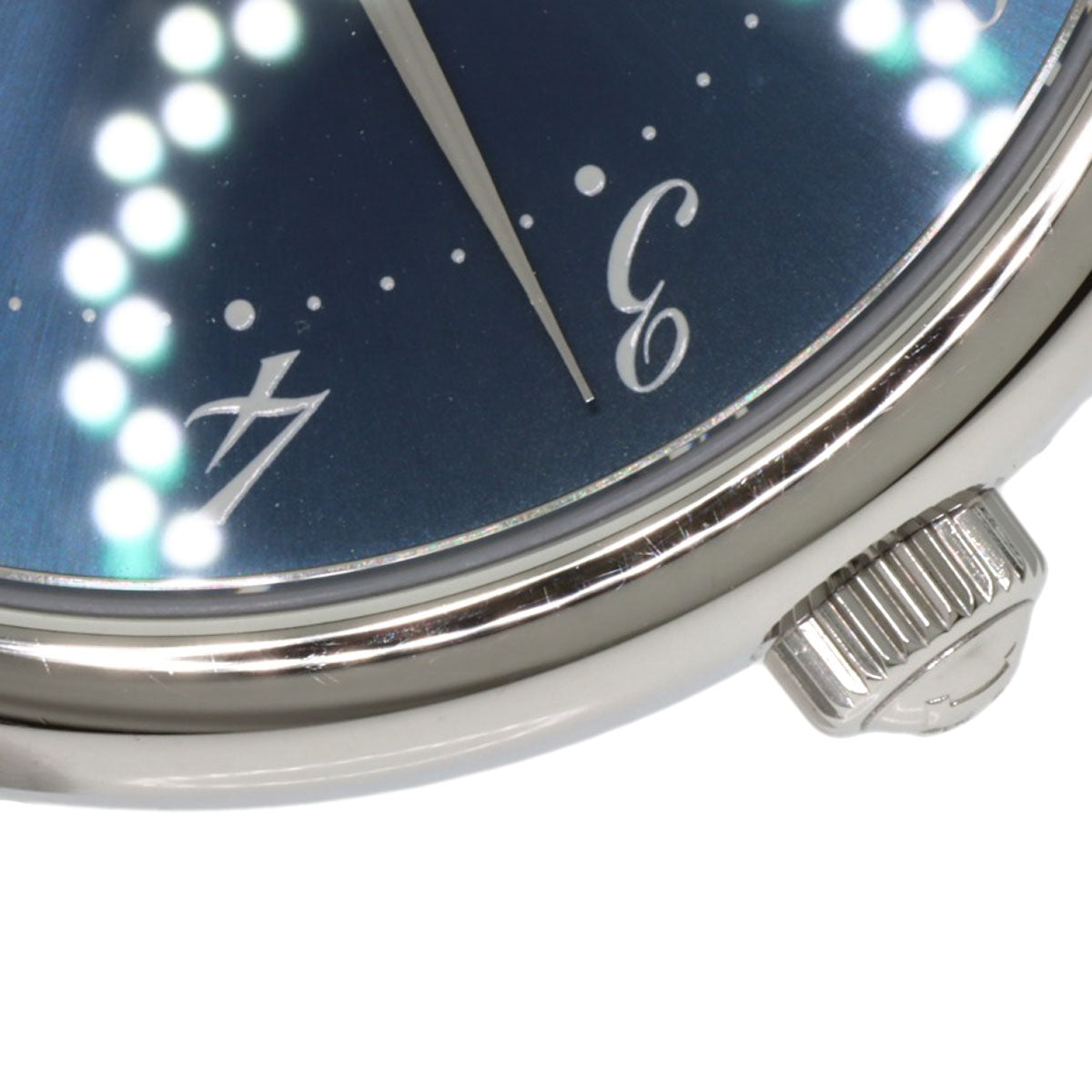 HERMES Arceau Watches AR4.810 Stainless Steel/Leather mens