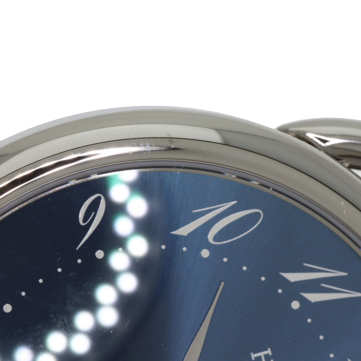 HERMES Arceau Watches AR4.810 Stainless Steel/Leather mens