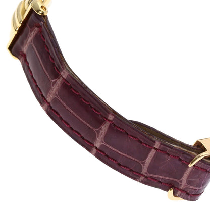 CARTIER Must Coris Watches W15051A8 K18 Yellow Gold/Leather Ladies