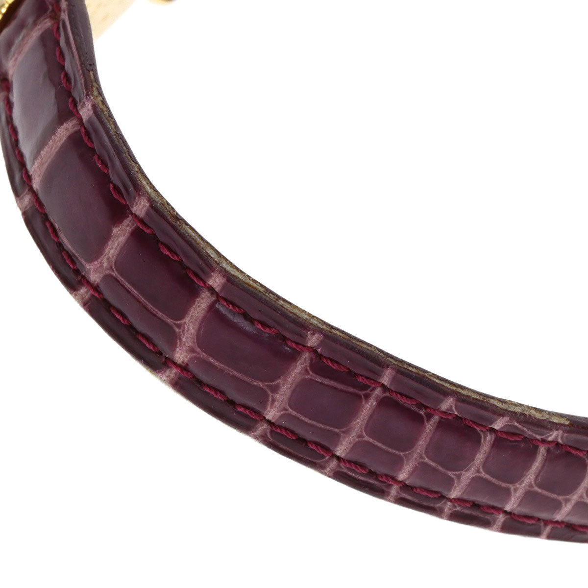 CARTIER Must Coris Watches W15051A8 K18 Yellow Gold/Leather Ladies