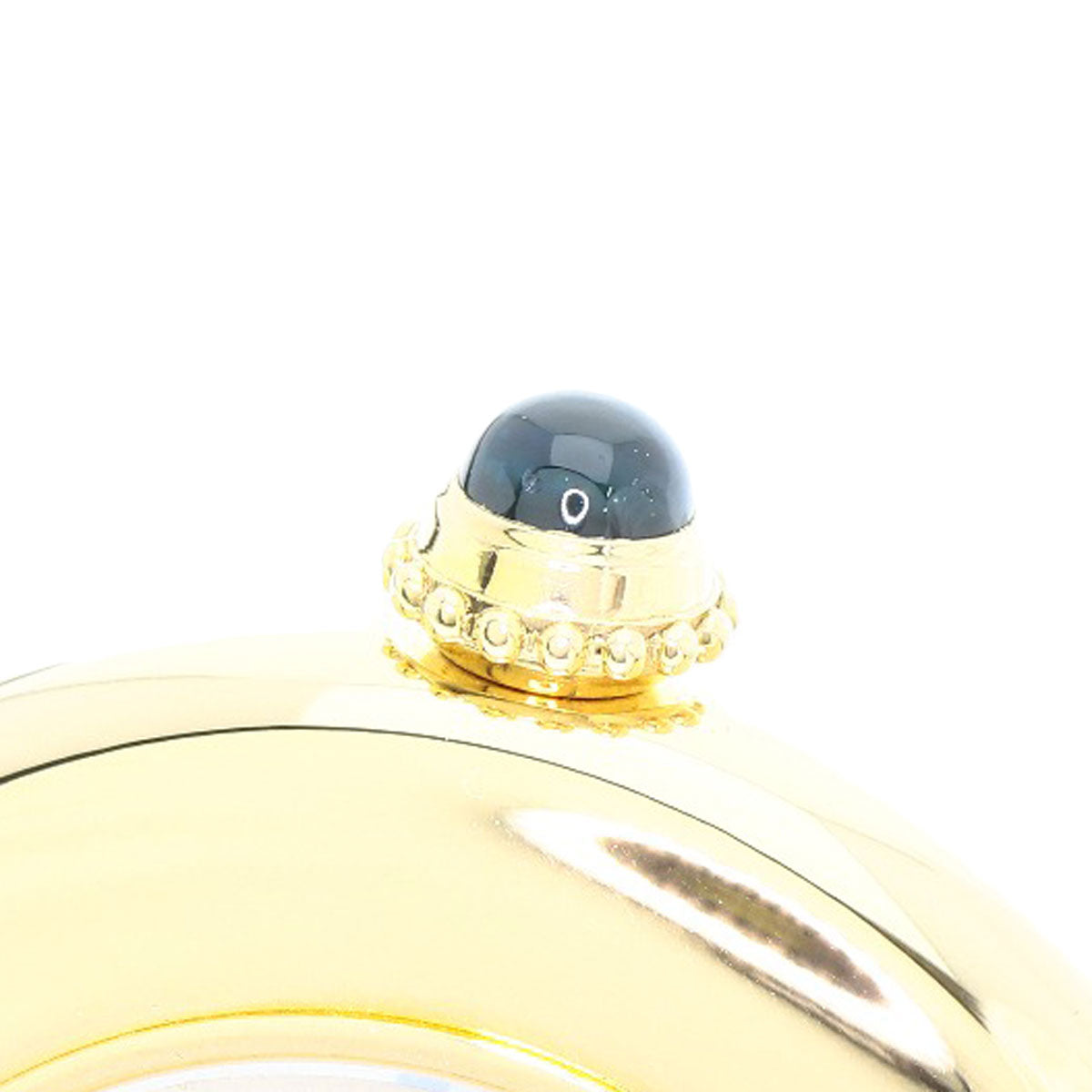 CARTIER Must Coris Watches W15051A8 K18 Yellow Gold/Leather Ladies