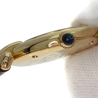 CARTIER Must Coris Watches W15051A8 K18 Yellow Gold/Leather Ladies