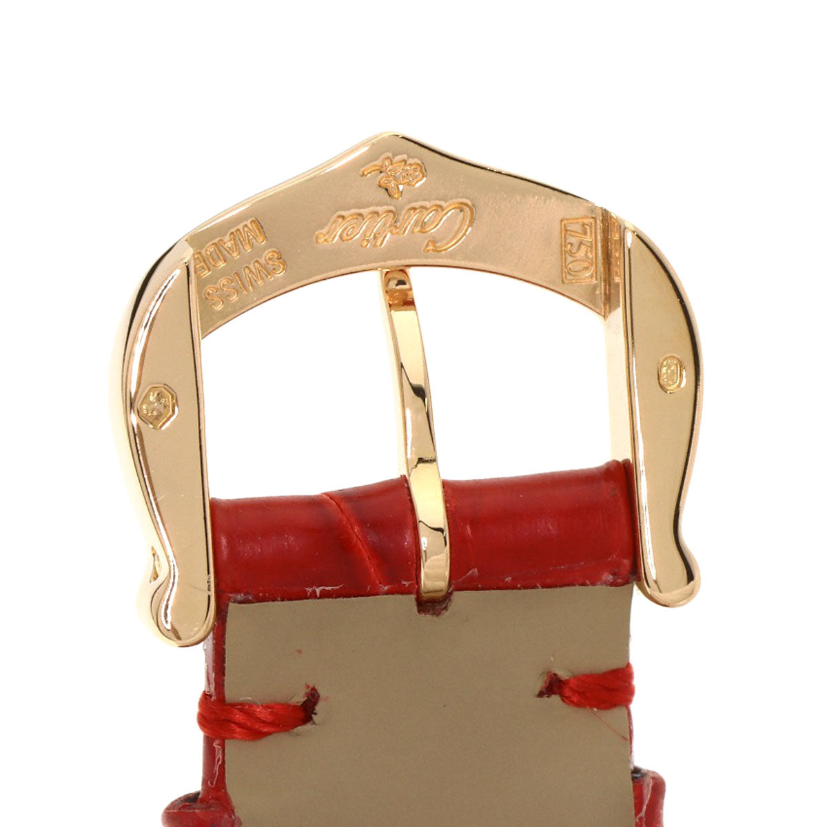 CARTIER Ladonia SM Watches W6400356 K18 Pink Gold/Leather Ladies