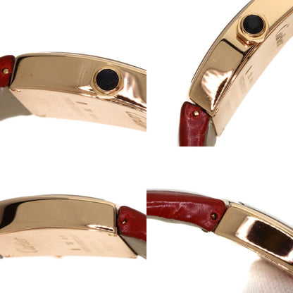 CARTIER Ladonia SM Watches W6400356 K18 Pink Gold/Leather Ladies