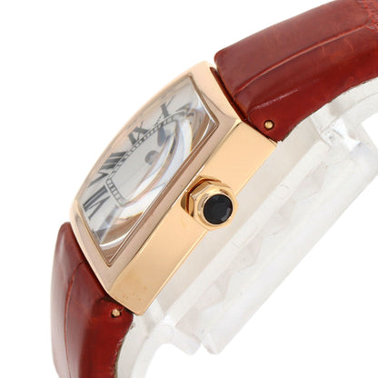 CARTIER Ladonia SM Watches W6400356 K18 Pink Gold/Leather Ladies