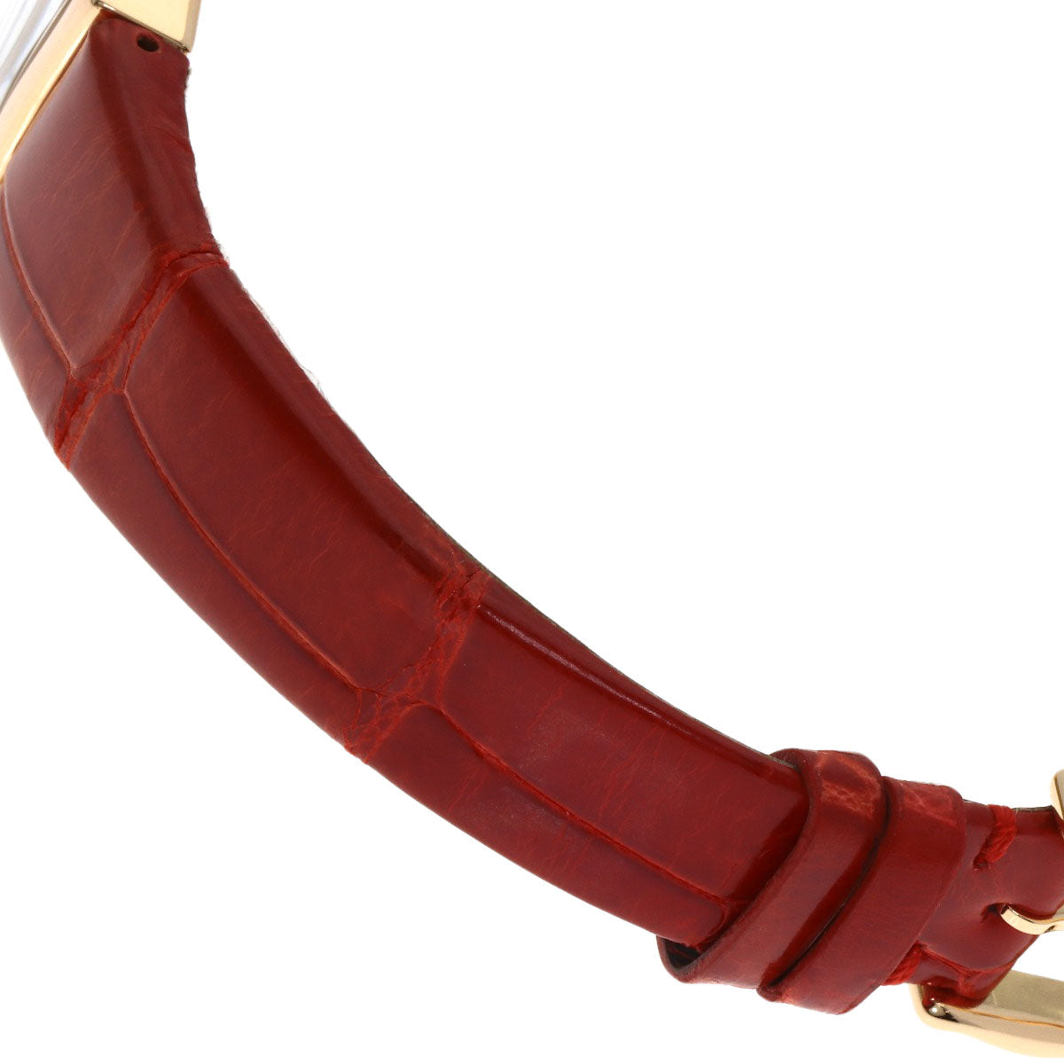 CARTIER Ladonia SM Watches W6400356 K18 Pink Gold/Leather Ladies