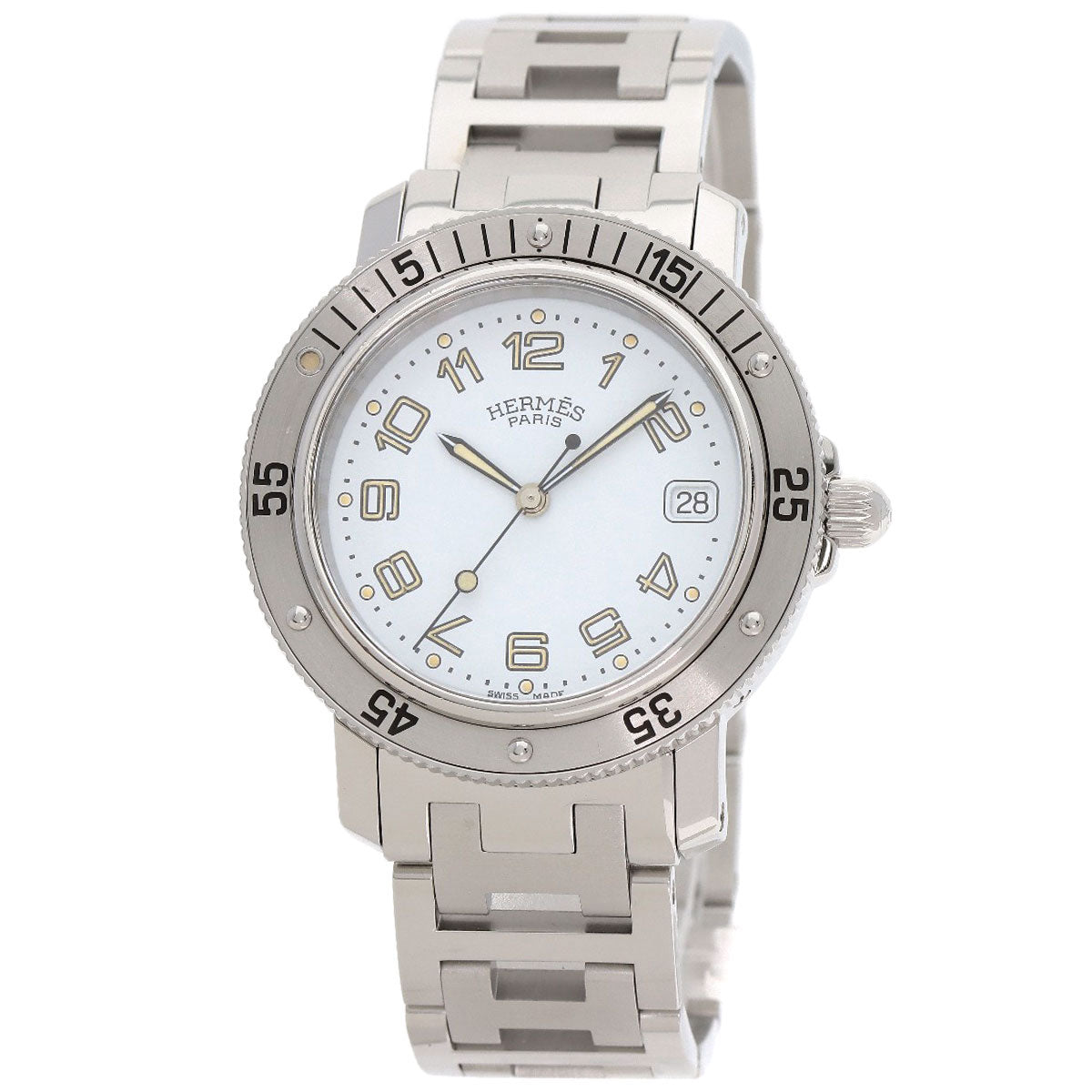 HERMES Clipper diver Watches CL7.710 Stainless Steel/Stainless Steel mens