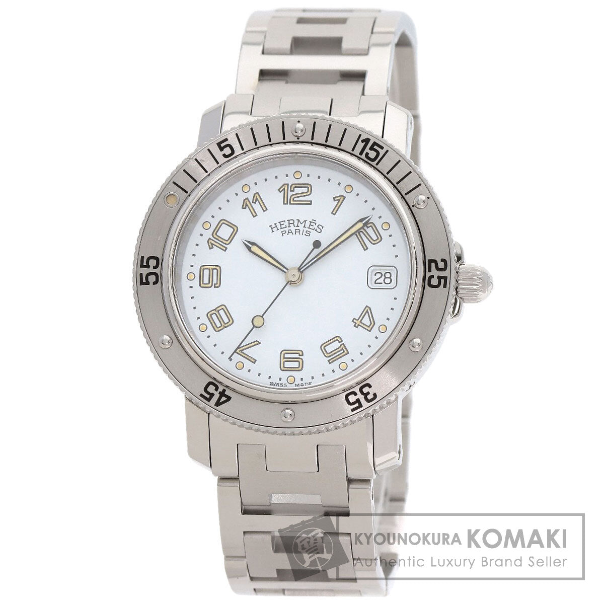 HERMES Clipper diver Watches CL7.710 Stainless Steel/Stainless Steel mens