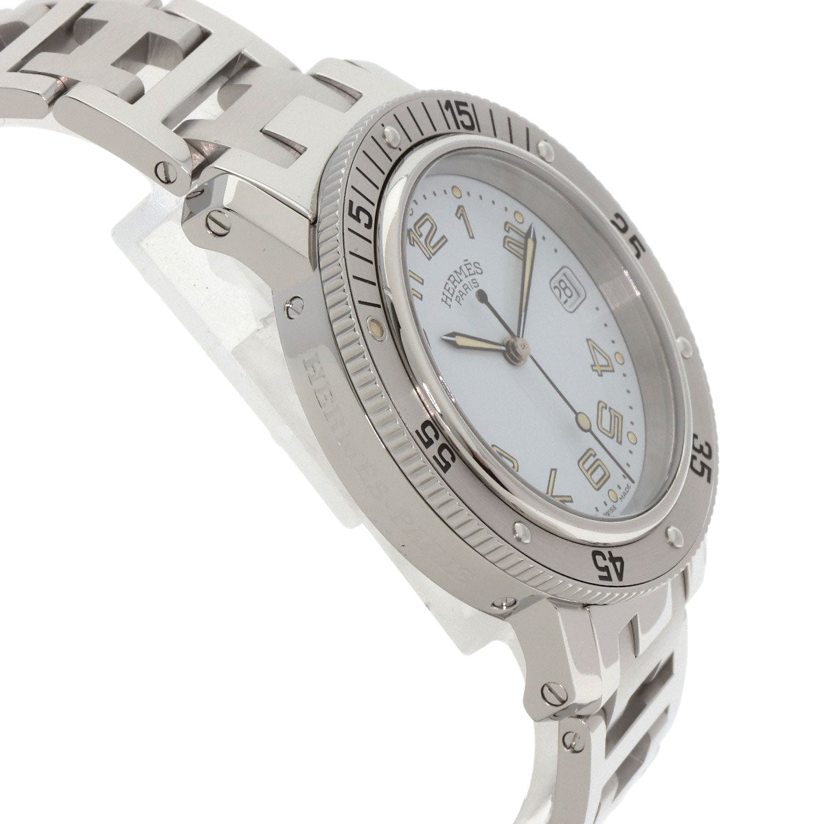 HERMES Clipper diver Watches CL7.710 Stainless Steel/Stainless Steel mens