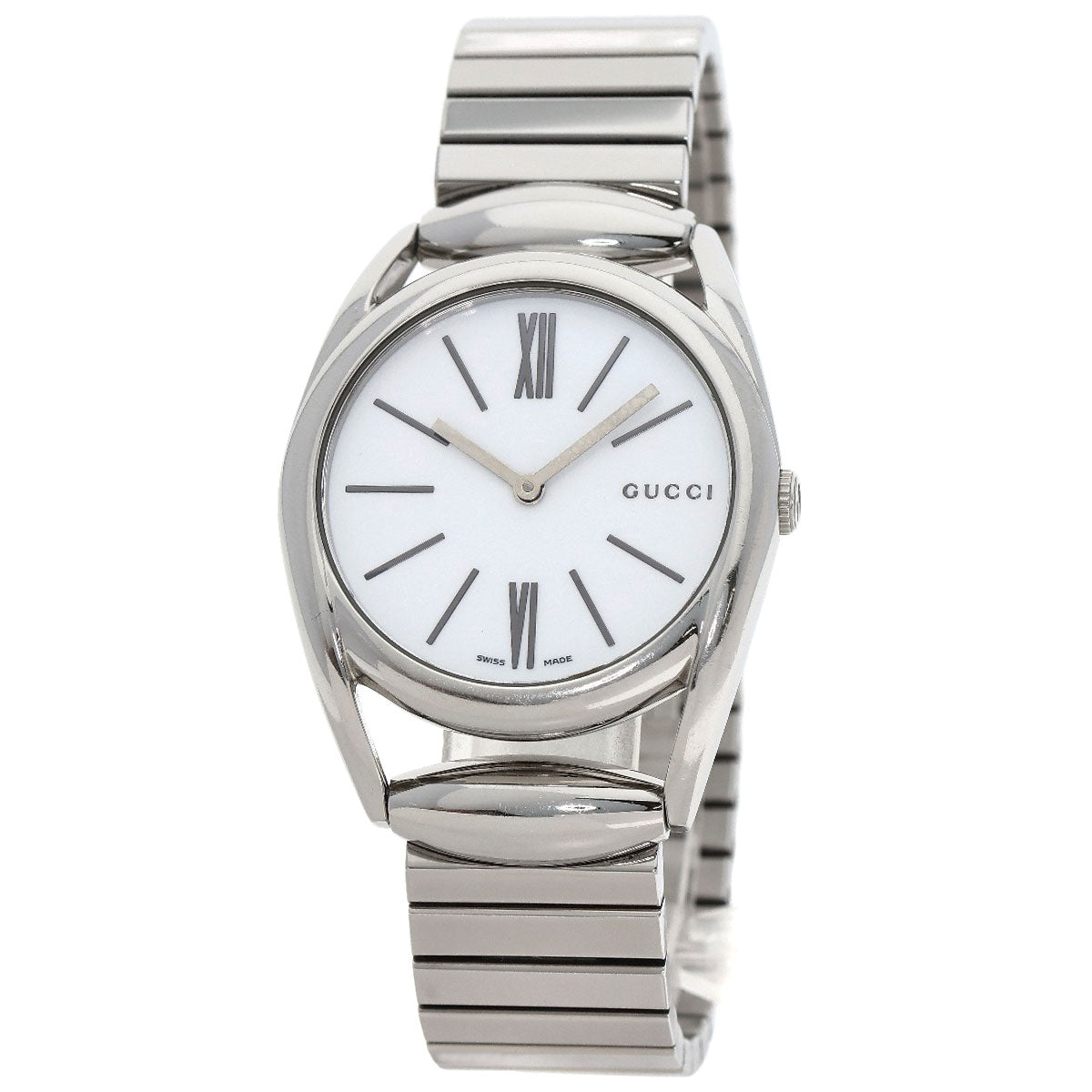 GUCCI Horsebit Watches 140.4 Stainless Steel/Stainless Steel mens
