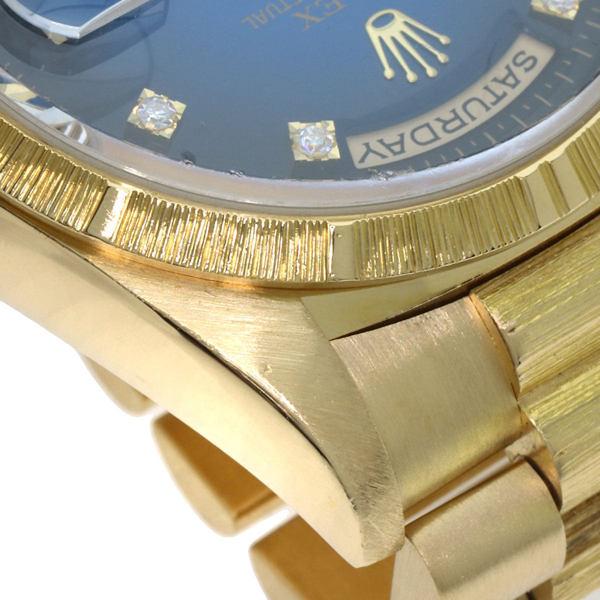 ROLEX Day-Date Berg Blue Gradient Watches 18248A K18 Yellow Gold/18K Yellow Gold mens