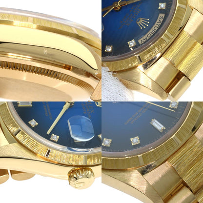 ROLEX Day-Date Berg Blue Gradient Watches 18248A K18 Yellow Gold/18K Yellow Gold mens