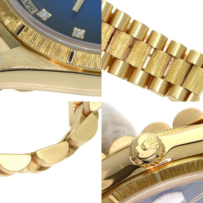 ROLEX Day-Date Berg Blue Gradient Watches 18248A K18 Yellow Gold/18K Yellow Gold mens