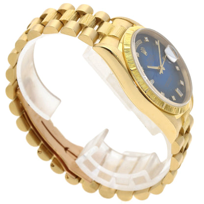 ROLEX Day-Date Berg Blue Gradient Watches 18248A K18 Yellow Gold/18K Yellow Gold mens