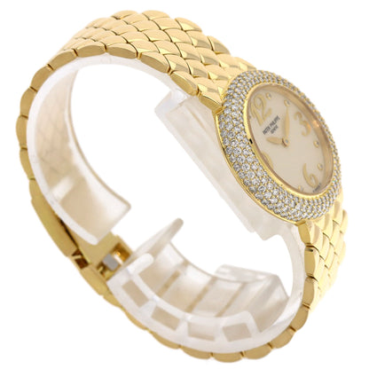 PATEK PHILIPPE Calatrava Bezel Diamond Watches 4823/001 K18 Yellow Gold/18K Yellow Gold Ladies