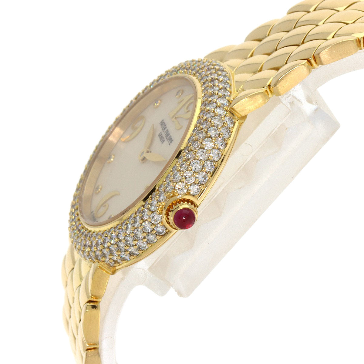 PATEK PHILIPPE Calatrava Bezel Diamond Watches 4823/001 K18 Yellow Gold/18K Yellow Gold Ladies