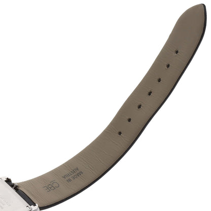 CARTIER Tank Must de Cartier SM Diamond Watches W4TA0016 Stainless Steel/Leather Ladies