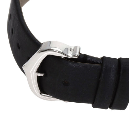 CARTIER Tank Must de Cartier SM Diamond Watches W4TA0016 Stainless Steel/Leather Ladies