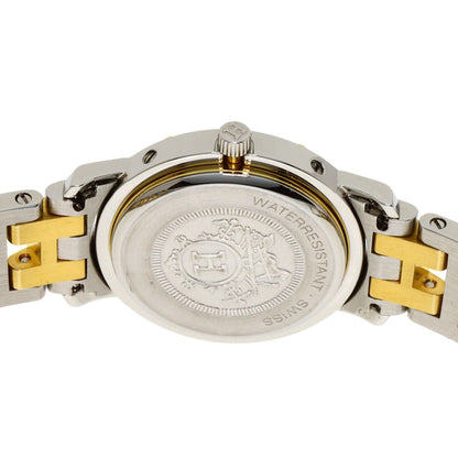 HERMES Clipper Watches Stainless Steel/SSxGP Ladies