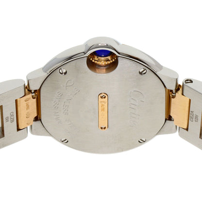 CARTIER Baron Blue 1.1 " Watches W3BB0009 Stainless Steel/SSxK18PG Ladies