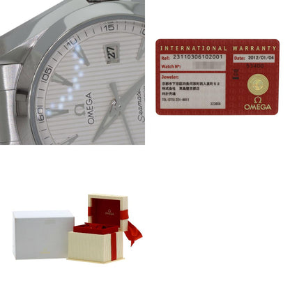 OMEGA SeamasterAqua Terra Watches 231.10.30.61.02.001 Stainless Steel/Stainless Steel mens