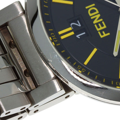 FENDI Forever Date Watches Stainless Steel/Stainless Steel mens